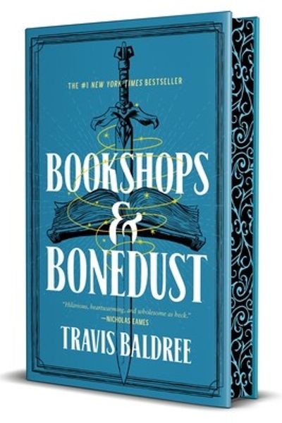Bookshops & Bonedust by Travis Baldree book cover