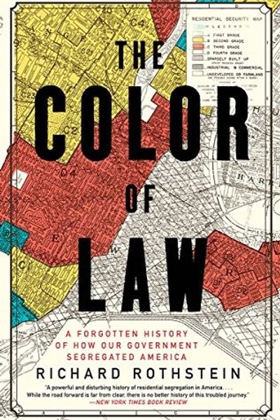 The Color of Law by Richard Rothstein book cover