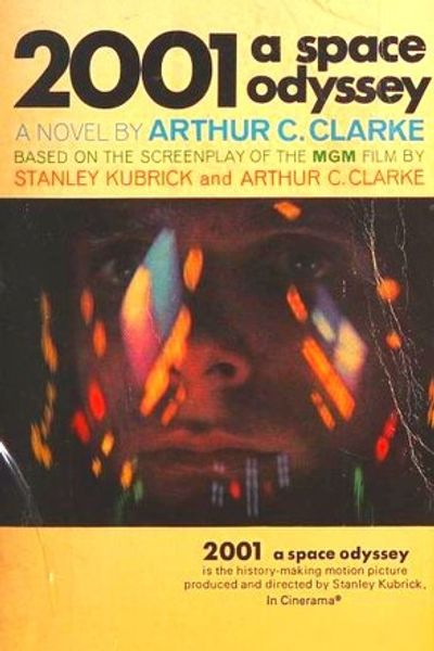 2001: A Space Odyssey by Arthur C. Clarke book cover