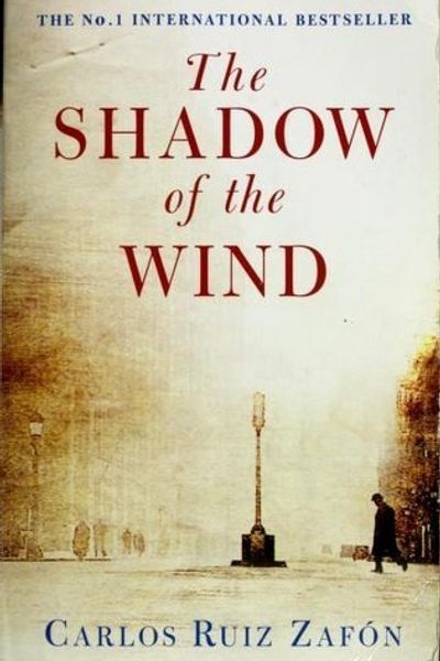 The Shadow of the Wind by Carlos Ruiz Zafón book cover