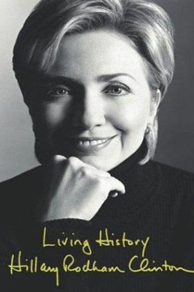 Living History by Hillary Rodham Clinton book cover