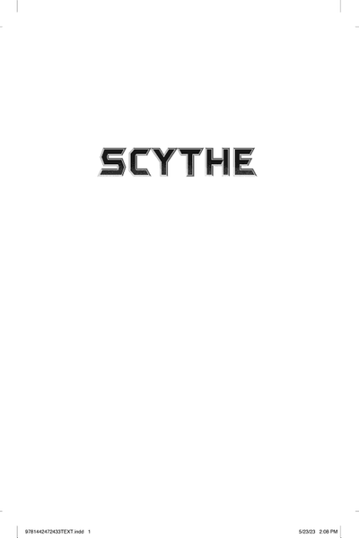 Scythe by Neal Shusterman book cover