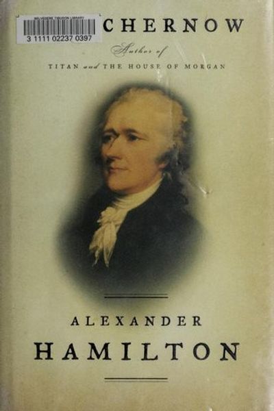 Alexander Hamilton by Ron Chernow book cover