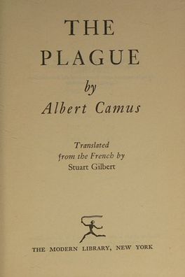 The Plague cover