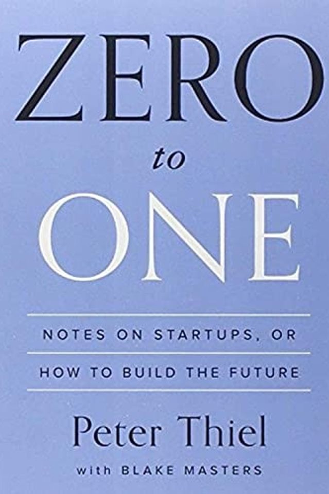 Zero to One cover