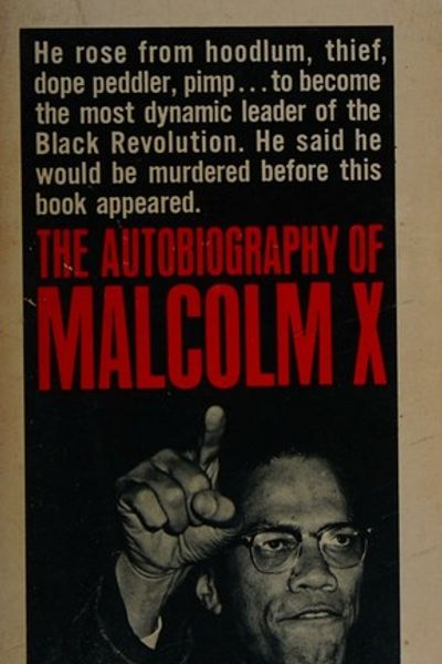 The Autobiography of Malcolm X by Malcolm X and Alex Haley book cover