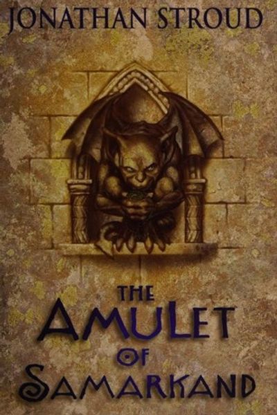 The Amulet of Samarkand by Jonathan Stroud book cover