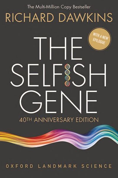 The Selfish Gene by Richard Dawkins book cover
