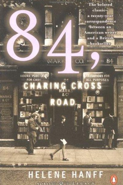 84, Charing Cross Road by Helene Hanff book cover