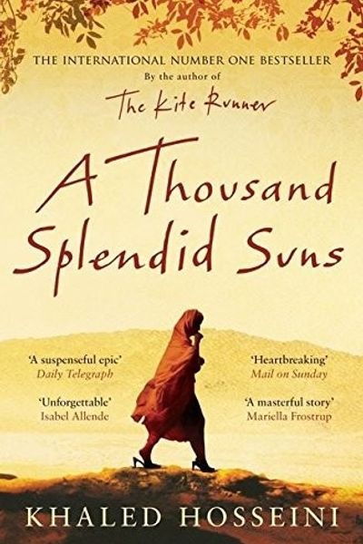 A Thousand Splendid Suns by Khaled Hosseini book cover