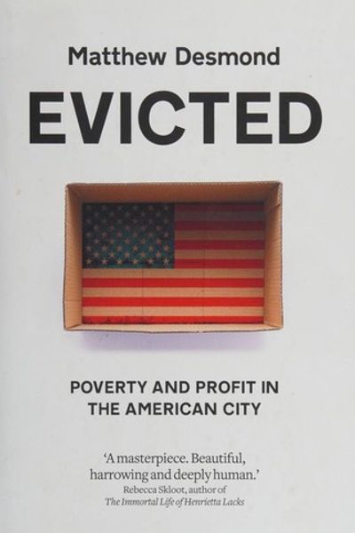 Evicted by Matthew Desmond book cover