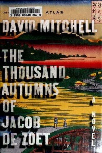 The Thousand Autumns of Jacob de Zoet by David Mitchell book cover