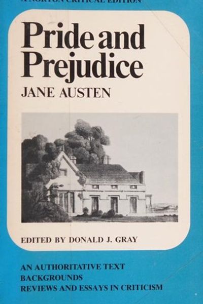Pride and Prejudice by Jane Austen book cover