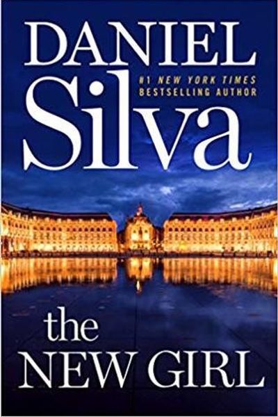The New Girl by Daniel Silva book cover
