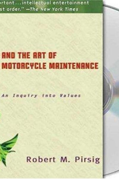 Zen and the Art of Motorcycle Maintenance by Robert M. Pirsig book cover