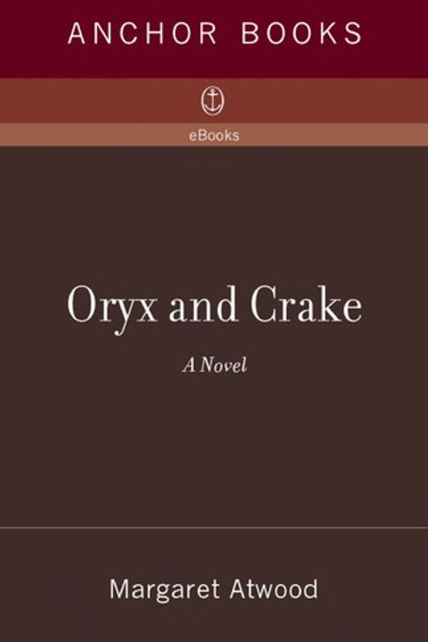 Oryx and Crake cover