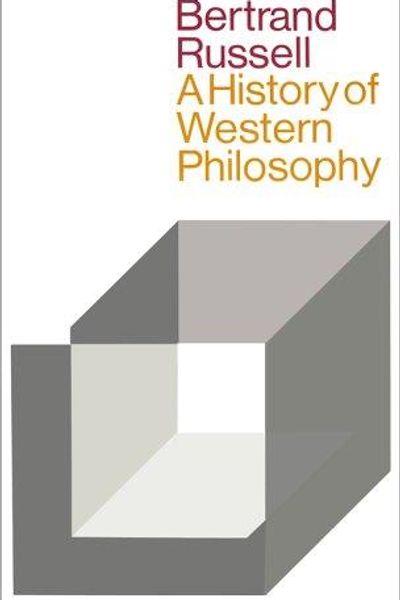 A History of Western Philosophy by Bertrand Russell book cover