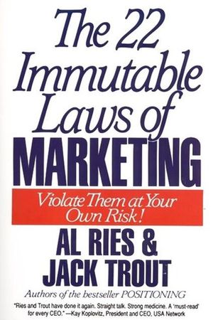 The 22 Immutable Laws of Marketing cover