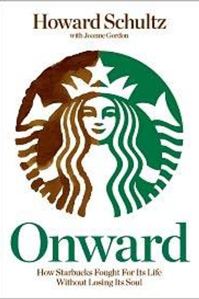 Onward by Howard Schultz book cover