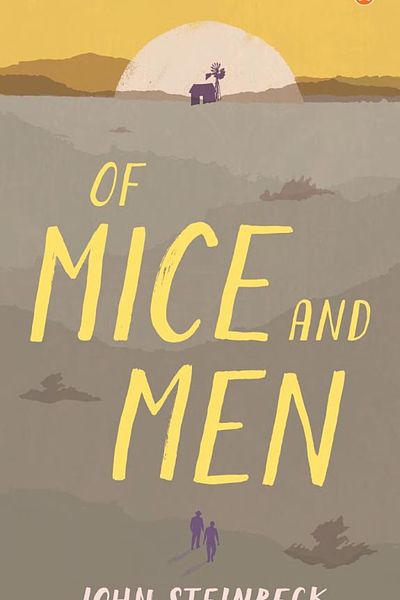 Of Mice and Men by John Steinbeck book cover