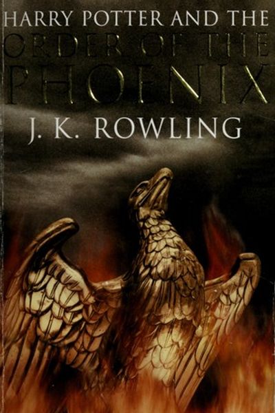 Harry Potter and the Order of the Phoenix by J.K. Rowling book cover