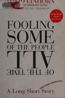 Fooling Some of the People All of the Time: A Long Short Story cover