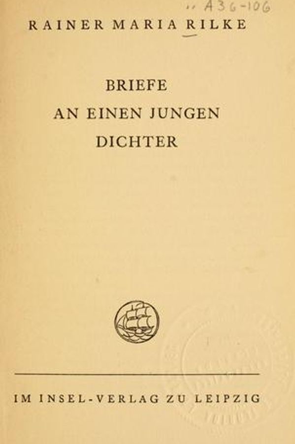 Letters to a Young Poet cover