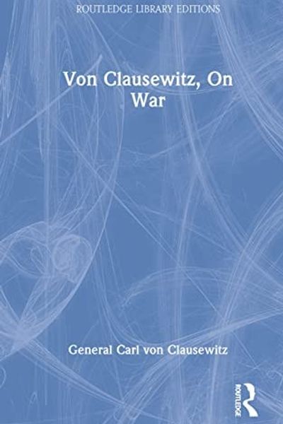 On War by Carl von Clausewitz book cover