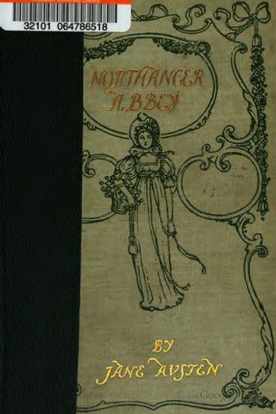 Northanger Abbey by Jane Austen book cover