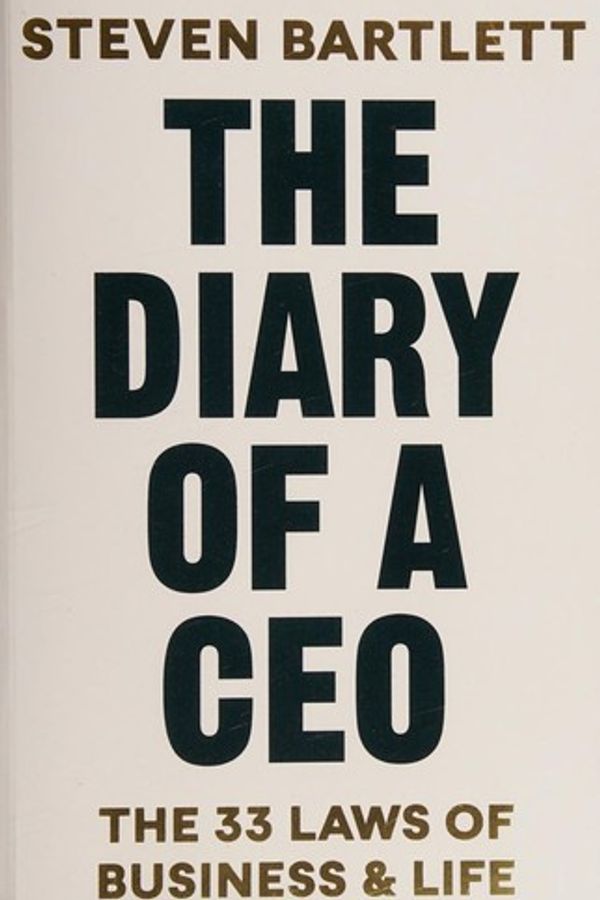 The Diary of a CEO: The 33 Laws of Business and Life cover