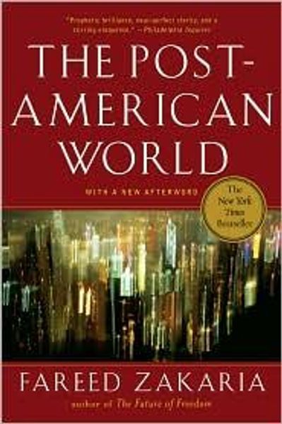 The Post-American World by Fareed Zakaria book cover