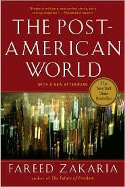 The Post-American World by Fareed Zakaria book cover
