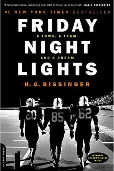 Friday Night Lights by Buzz Bissinger book cover