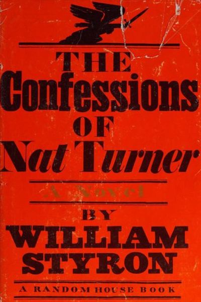The Confessions of Nat Turner by William Styron book cover