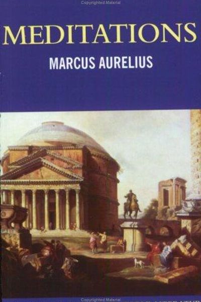 Meditations by Marcus Aurelius book cover