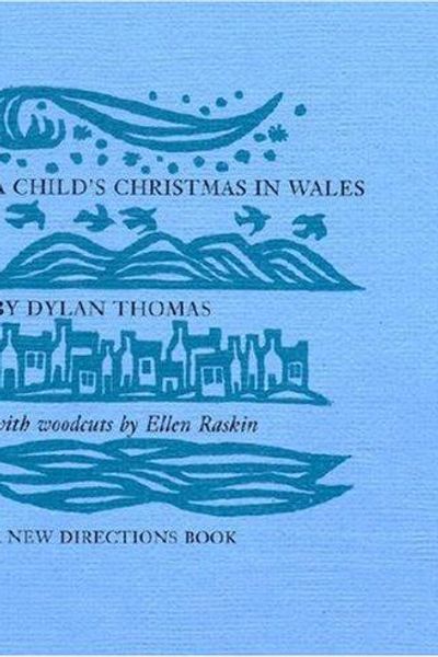 A Child's Christmas in Wales by Dylan Thomas book cover