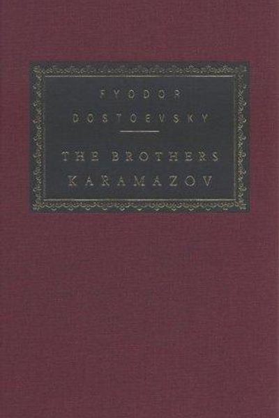 The Brothers Karamazov by Fyodor Dostoevsky book cover