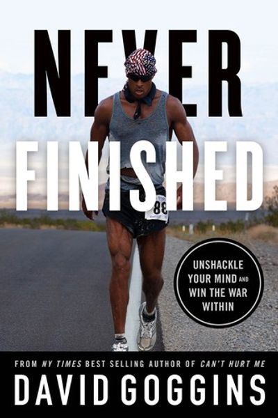Never Finished by David Goggins book cover