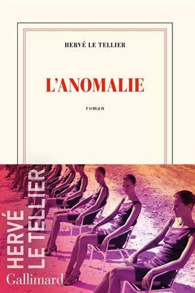 The Anomaly by Hervé Le Tellier book cover