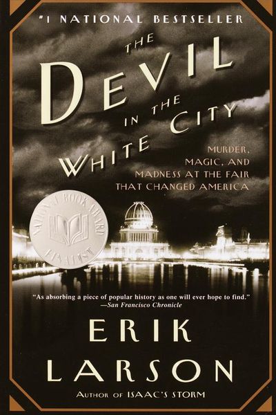 The Devil in the White City by Erik Larson book cover