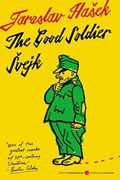 The Good Soldier Svejk by Jaroslav Hasek book cover