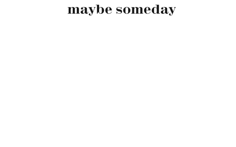 Maybe Someday by Colleen Hoover book cover