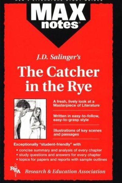The Catcher in the Rye by J.D. Salinger book cover