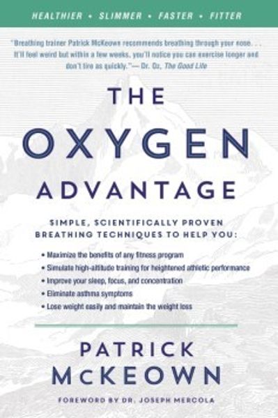 The Oxygen Advantage by Patrick McKeown book cover