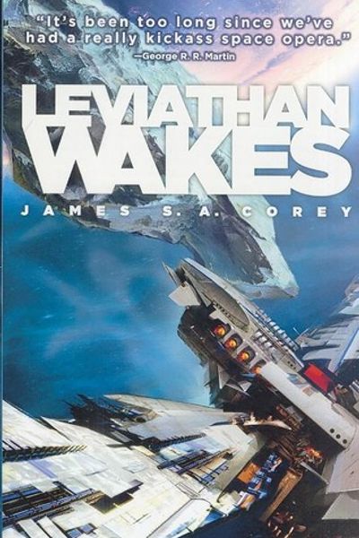 Leviathan Wakes by James S.A. Corey book cover