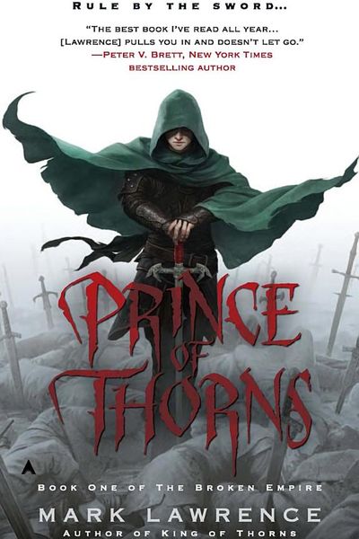 Prince of Thorns by Mark Lawrence book cover