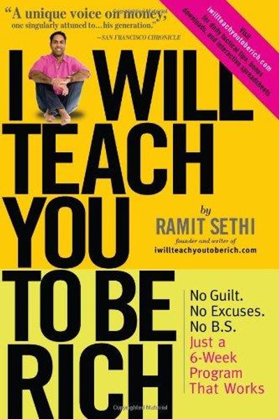 I Will Teach You to Be Rich by Ramit Sethi book cover