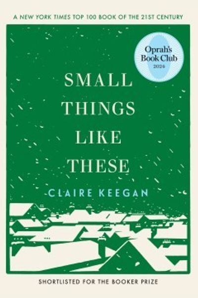 Small Things Like These by Claire Keegan book cover