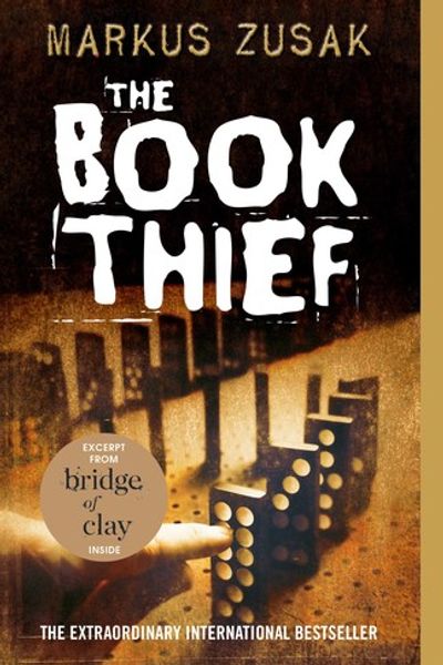 The Book Thief by Markus Zusak book cover