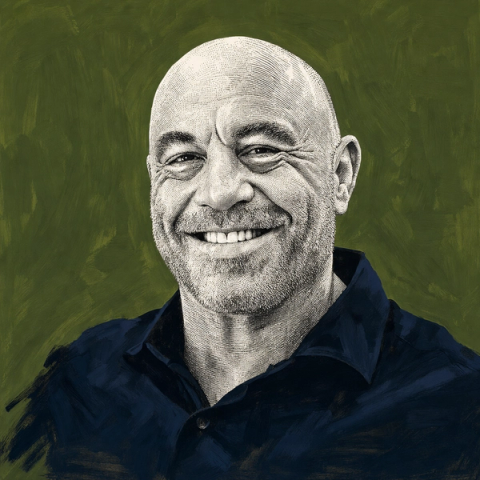Portrait of Joe Rogan
